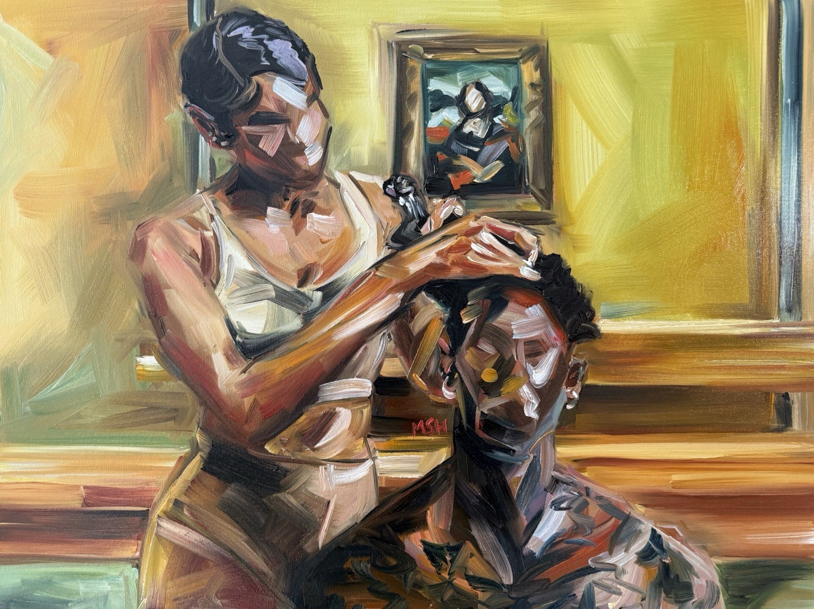 The Carters Everything Is Love Beyoncé Jay Z Oil Painting The Carters Everything Is Love Beyoncé Jay Z Oil Painting
