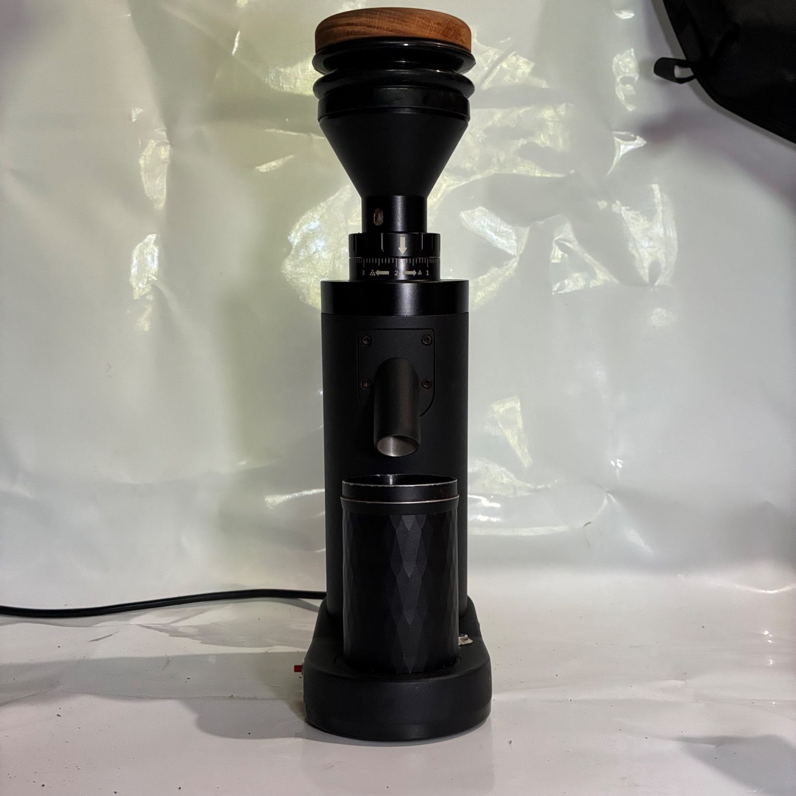 Turin / Miicoffee D40+ Zero retention coffee grinder 40mm burr with bellows Turin / Miicoffee D40+ Zero retention coffee grinder 40mm burr with bellows