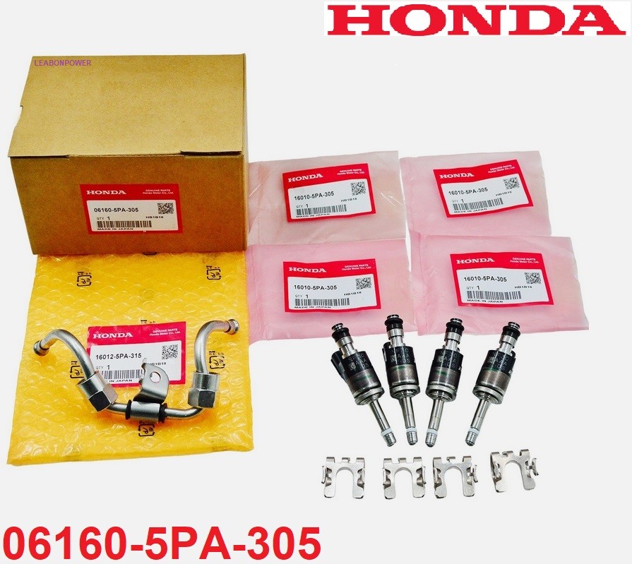 OEM For Honda Injector Kit Fuel 1.5L (VIN REQ) 06160-5PA-305 16012-5PA-315