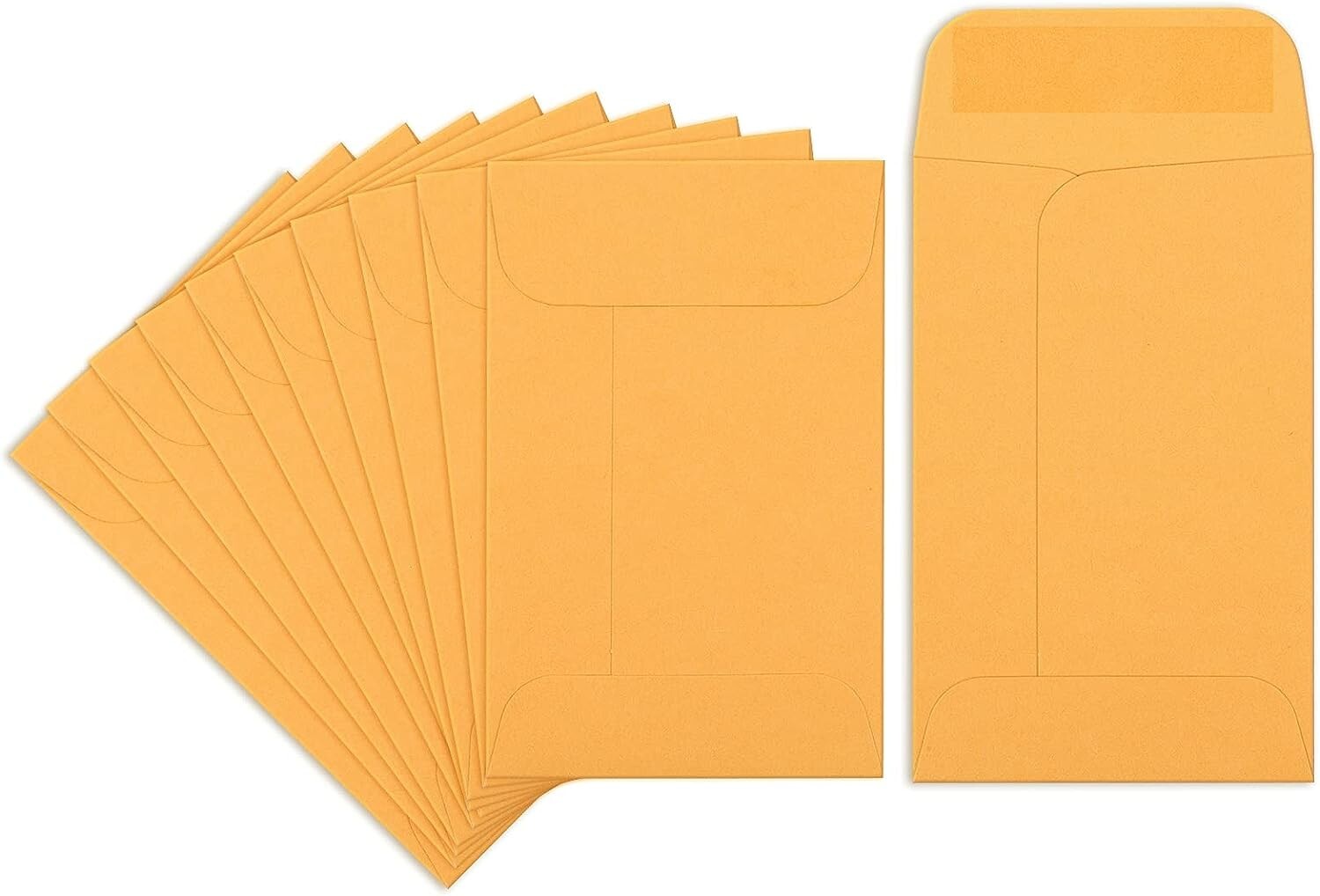 10 Kraft Coin / Seed Envelopes 2.25