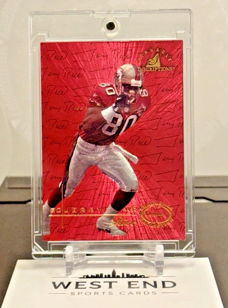 JERRY RICE 1997 Pinnacle Inscriptions CHALLENGE COLLECTION #21 49ers HOF 💎