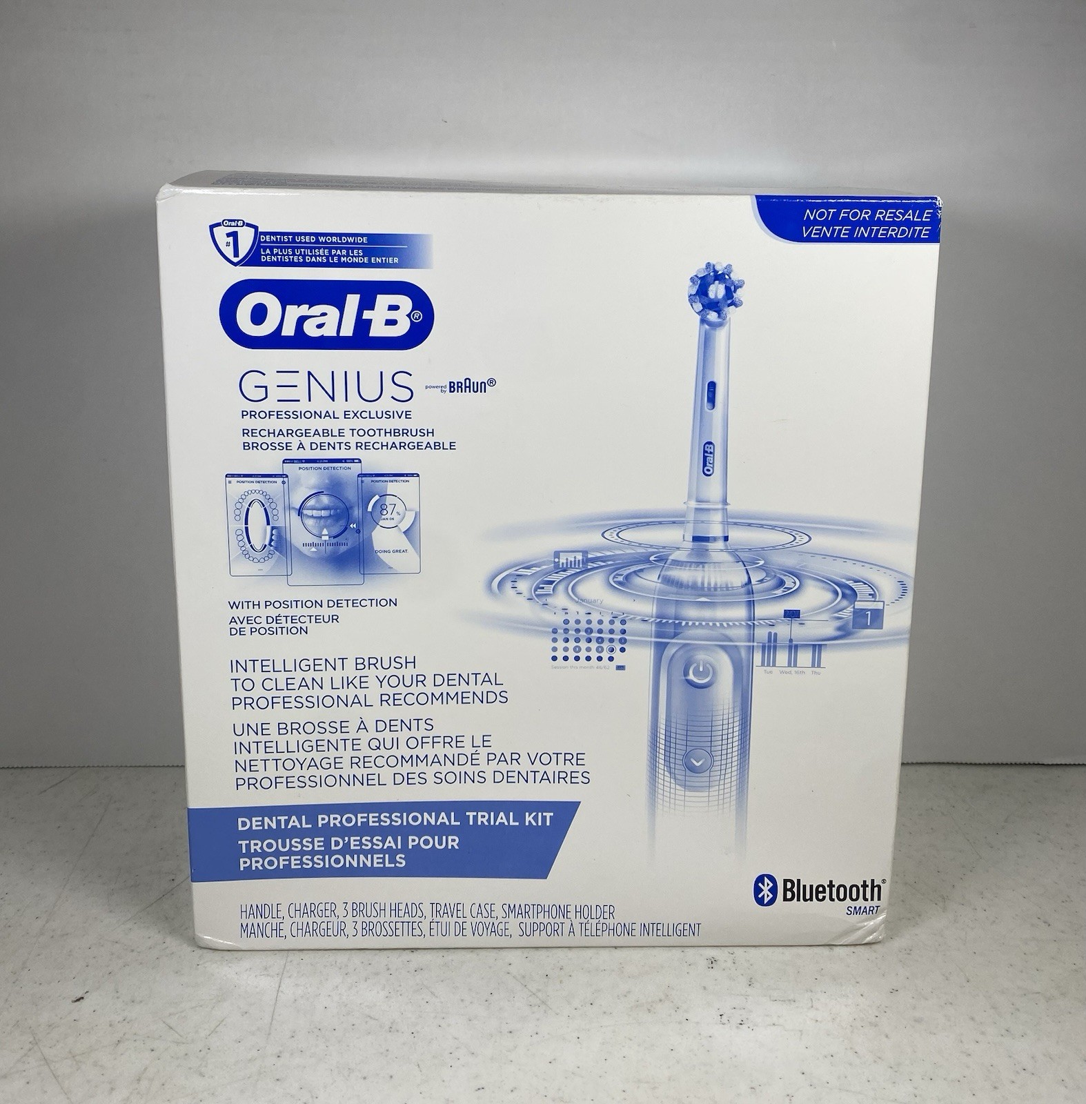 Oral B Genius Professional Exclusive Rechargeable Toothbrush Bluetooth Oral B Genius Professional Exclusive Rechargeable Toothbrush Bluetooth