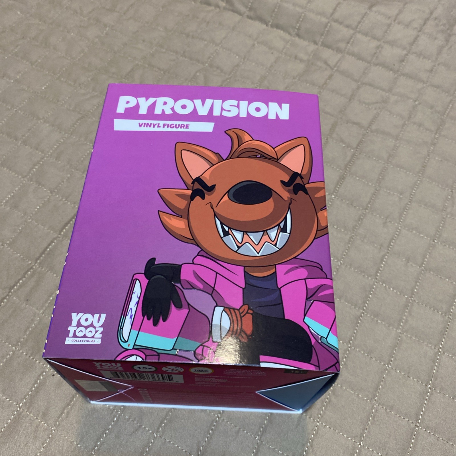 Youtooz Pyrovision Vinyl Figure #69 New In Box Code Intact Youtooz Pyrovision Vinyl Figure #69 New In Box Code Intact