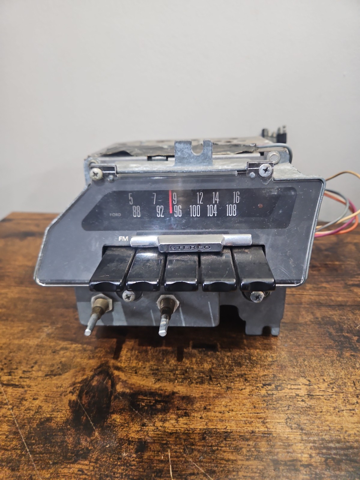 1969 1970 Ford Galaxie LTD AM FM factory original OEM radio 1969 1970 Ford Galaxie LTD AM FM factory original OEM radio