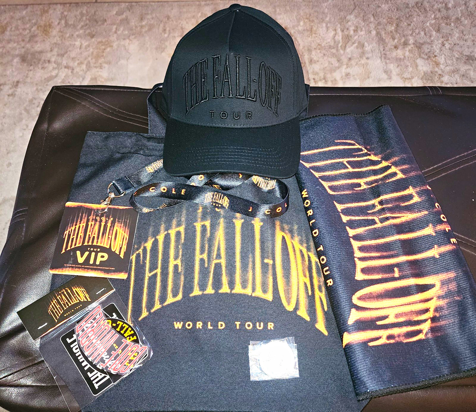 J. Cole The Fall-Off Tour VIP Merch Bundle J. Cole The Fall-Off Tour VIP Merch Bundle