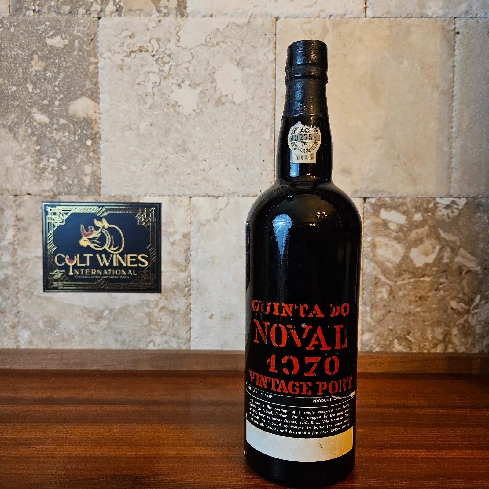 1970 Quinta do Noval Vintage Port wine