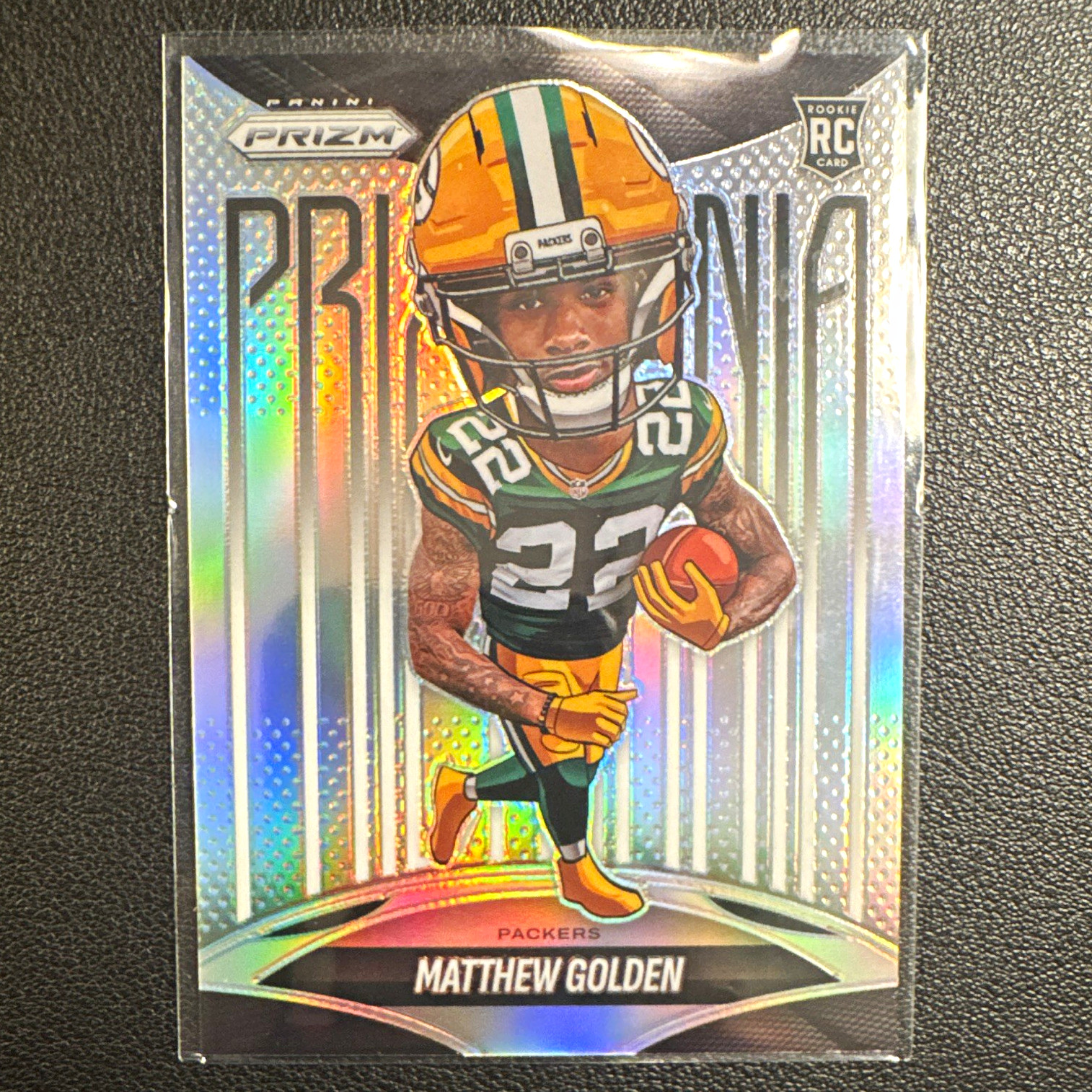 2025 Panini Prizm Matthew Golden PRIZMANIA #11 RC SSP CASE HIT Packers
