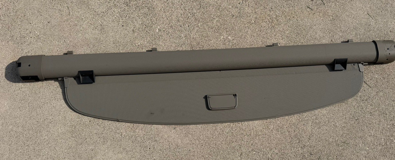 OEM Genuine Audi Q7 Rear Cargo Security Cover Shade Beige 4L0863553MM2 2007-2015