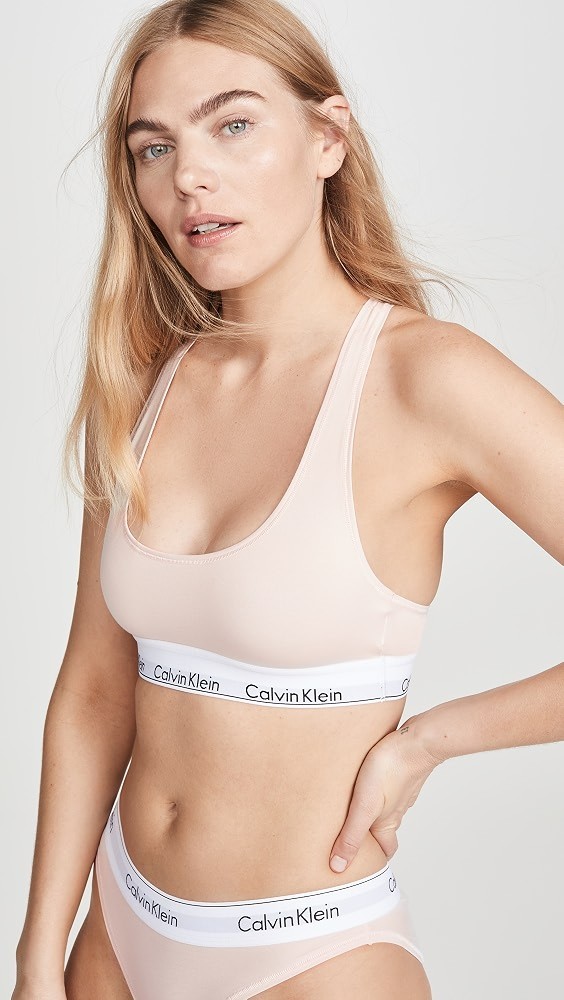 Calvin Klein Women\'s Modern Cotton Bralette Heirloom Rose Size:XL NWT Calvin Klein Women\'s Modern Cotton Bralette Heirloom Rose Size:XL NWT