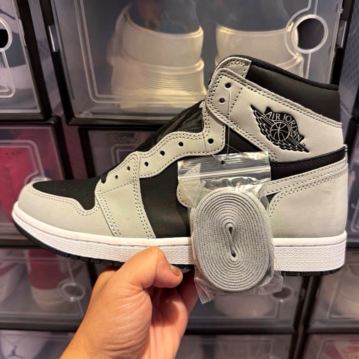 Jordan Air Jordan 1 Retro OG High Shadow 2.0 2021 Black/Grey/White 555088-035 Jordan Air Jordan 1 Retro OG High Shadow 2.0 2021 Black/Grey/White 555088-035
