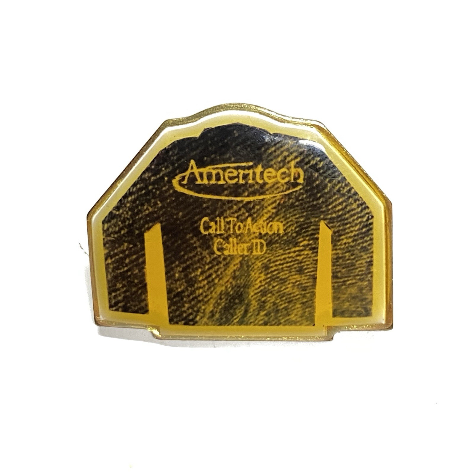 Rare Vintage Collectible Pin: Ameritech Call to Action Caller ID Advertising Rare Vintage Collectible Pin: Ameritech Call to Action Caller ID Advertising