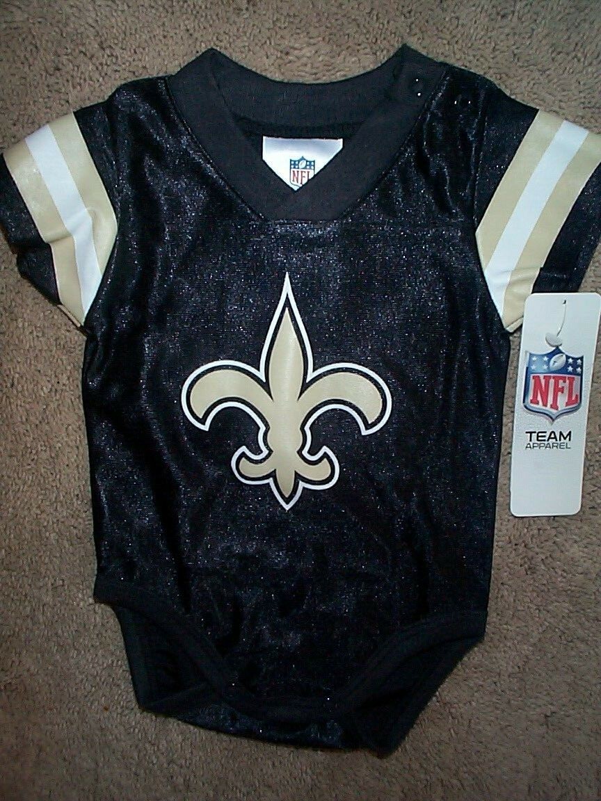 (2026-2027) New Orleans Saints nfl INFANT BABY NEWBORN Jersey 3-6M 3-6 Months (2026-2027) New Orleans Saints nfl INFANT BABY NEWBORN Jersey 3-6M 3-6 Months