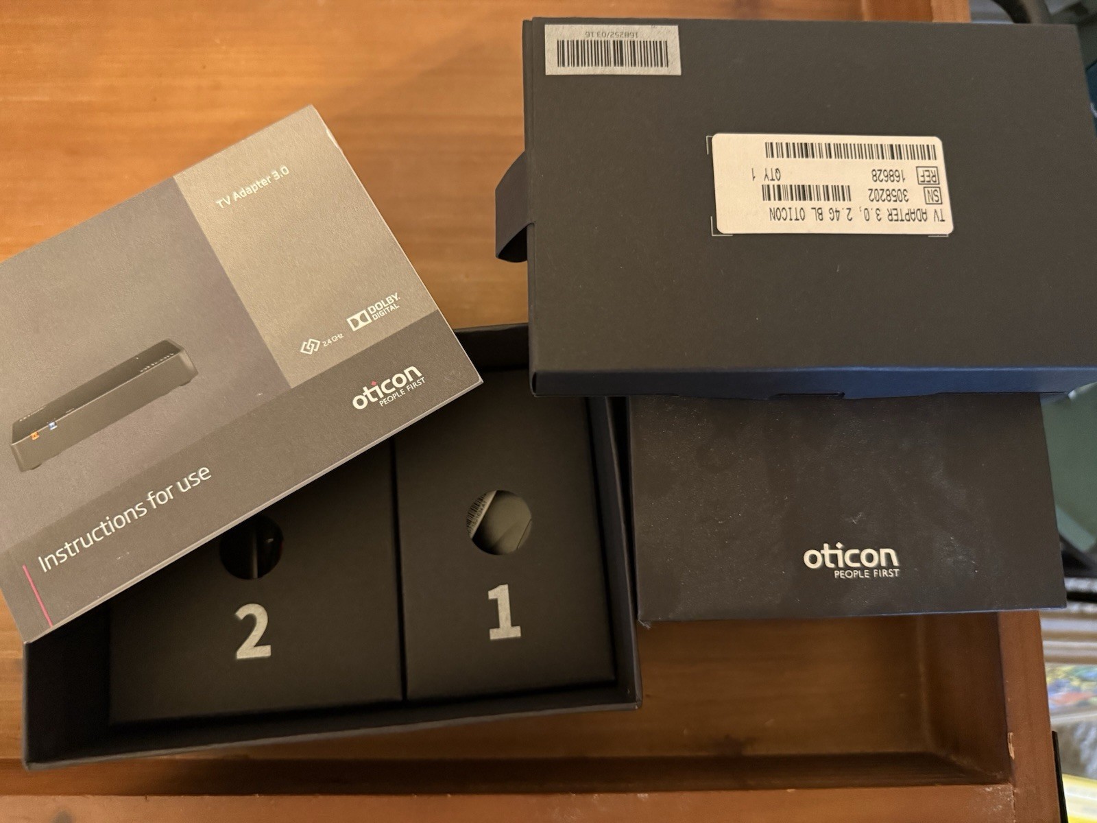 Oticon TV Adapter 3.0 TVA3 Dolby Digital for Oticon Hearing Aids Oticon TV Adapter 3.0 TVA3 Dolby Digital for Oticon Hearing Aids