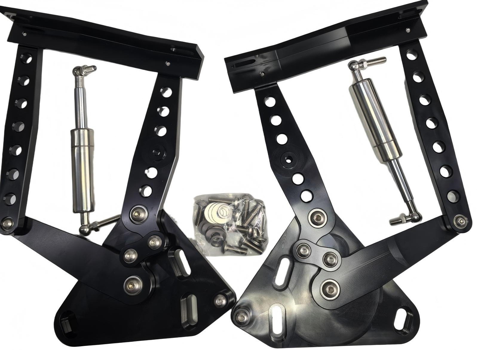 For 1967-72 Chevy GMC Truck Pickup C10 20 K10 K20 Black Billet Hood Hinges Pair For 1967-72 Chevy GMC Truck Pickup C10 20 K10 K20 Black Billet Hood Hinges Pair