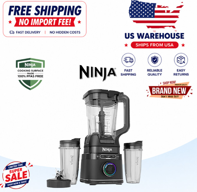 FREESHIPPING Authentic Ninja Detect Duo Power Blender Pro 1800W NO IMPORT FEE