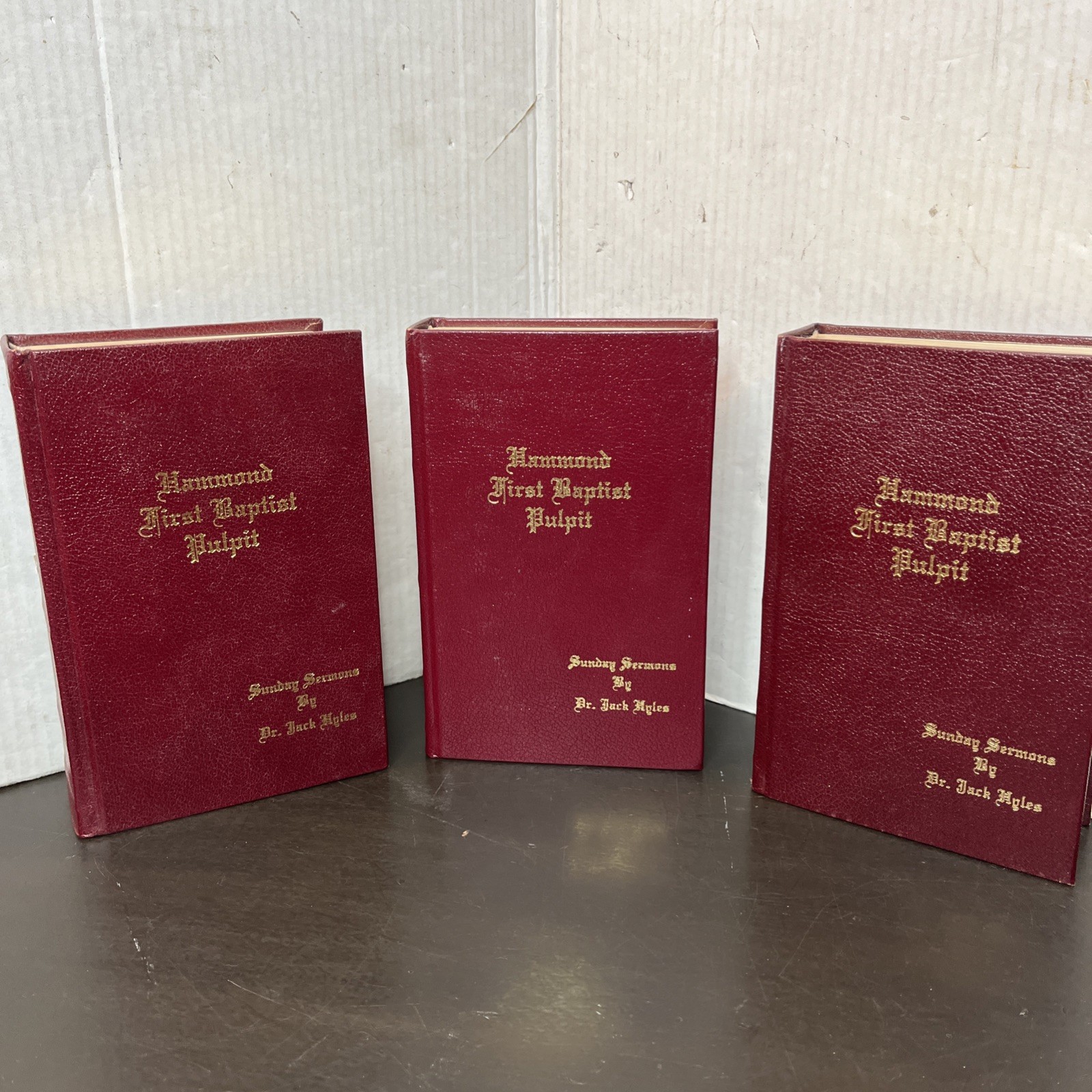 Hamond First Baptist Pulpit (Vol. 1&2, 3&4, 5&6) by Jack Hyles (3 Books) Hamond First Baptist Pulpit (Vol. 1&2, 3&4, 5&6) by Jack Hyles (3 Books)