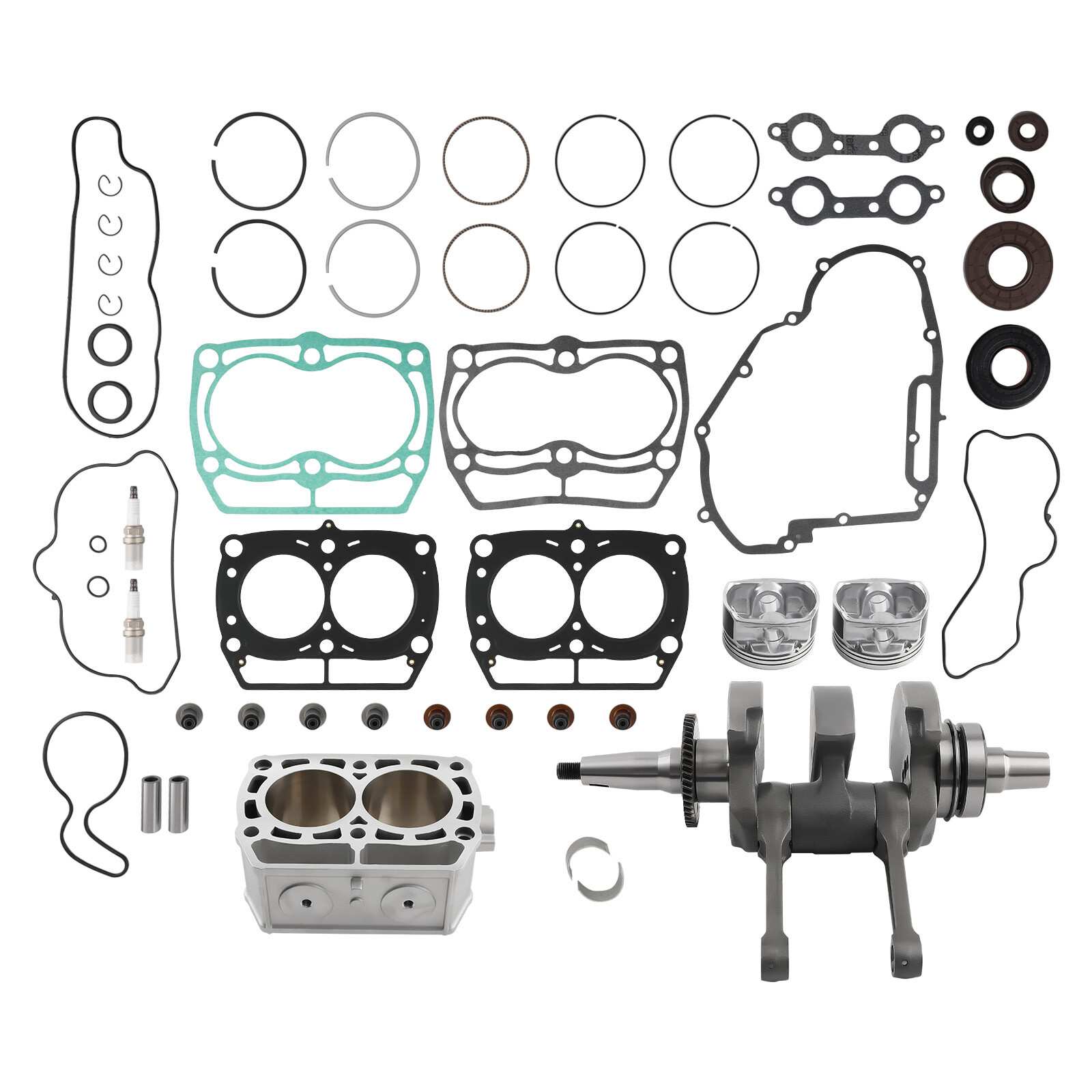 Engine Rebuild Kit Crankshaft Cylinder For Polaris 800 RZR S4 Ranger Sportsman