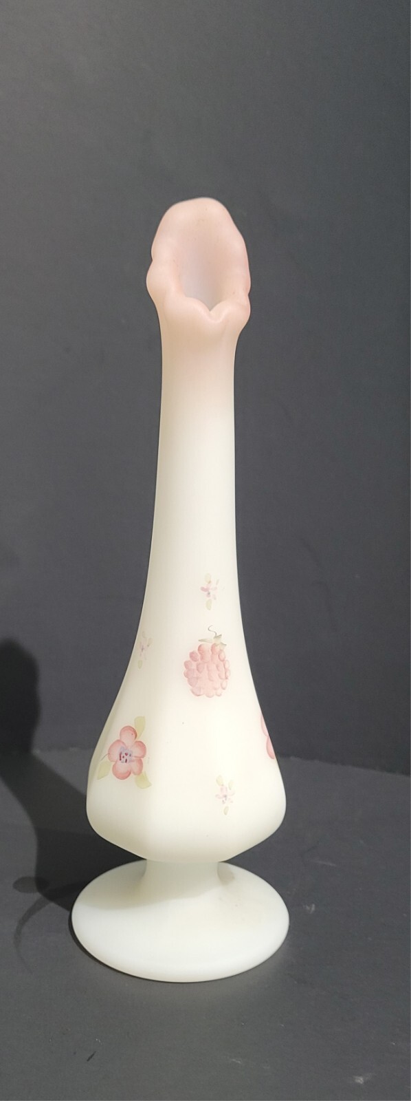 Vintage Fenton Satin Romantic Country \