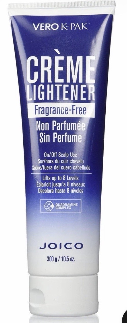 Joico Fragrance-Free Vero K-Pak Creme Lightener 300g/10.5 fl.oz Sealed Joico Fragrance-Free Vero K-Pak Creme Lightener 300g/10.5 fl.oz Sealed
