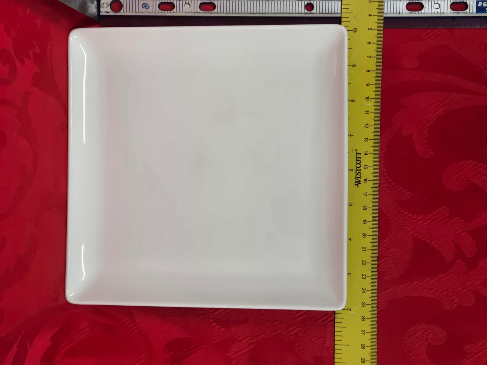 Apilco Zen Square Salad Plate Apilco Zen Square Salad Plate