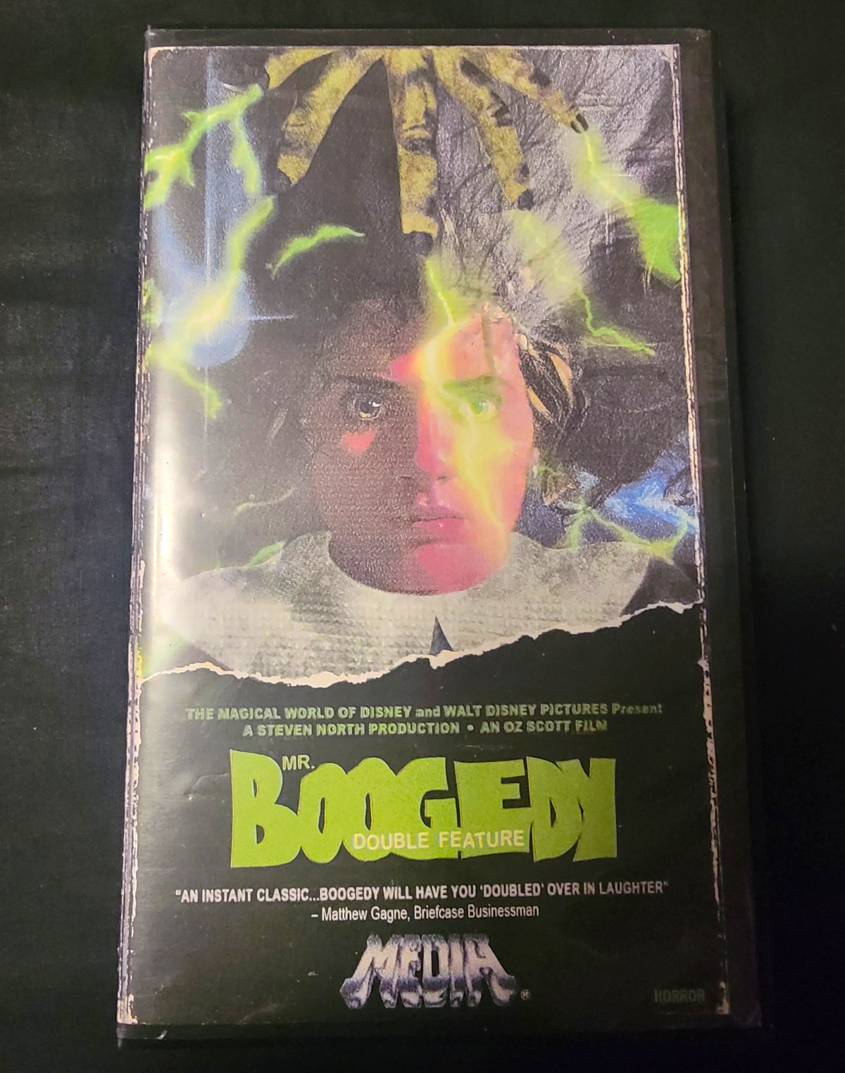 Mr Boogedy & Bride of Boogedy Double Feature Custom Bootleg VHS Horror Disney Mr Boogedy & Bride of Boogedy Double Feature Custom Bootleg VHS Horror Disney