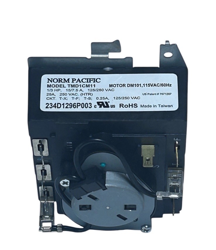 NEW Dryer Timer Norm Pacific TMD1CM11 DM101 234D1296P003 GE Hotpoint Whirlpool + NEW Dryer Timer Norm Pacific TMD1CM11 DM101 234D1296P003 GE Hotpoint Whirlpool +