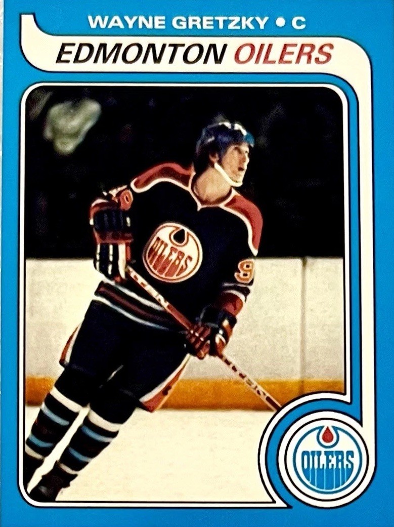🔥1998-99 TOPPS BLAST FROM THE PAST REPRINT 🏒WAYNE GRETZKY CARD #1 HOF EXNM💎