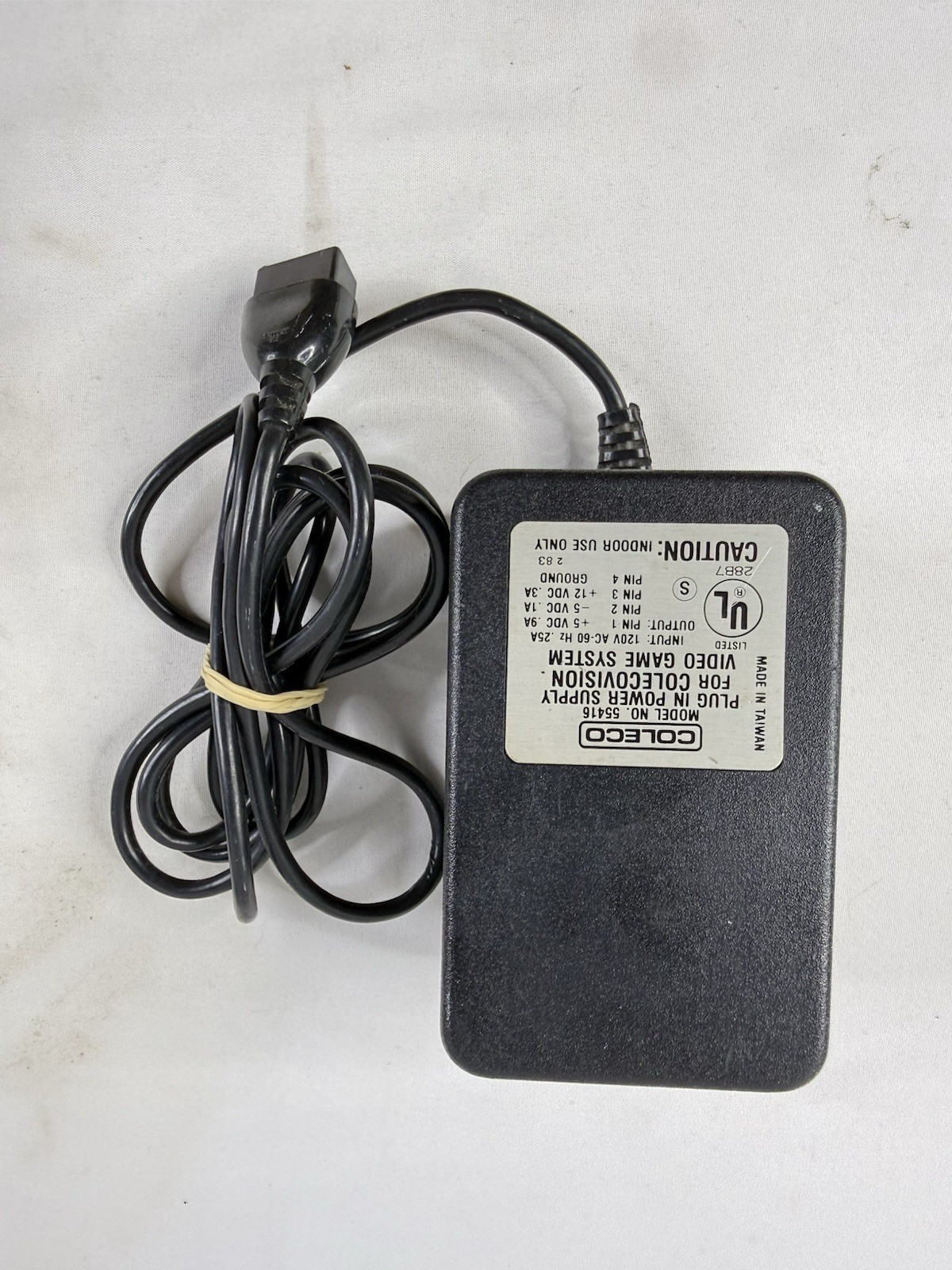 Vintage ColecoVision Power Supply Model 55416 OEM AC Adapter Coleco Video Game Vintage ColecoVision Power Supply Model 55416 OEM AC Adapter Coleco Video Game