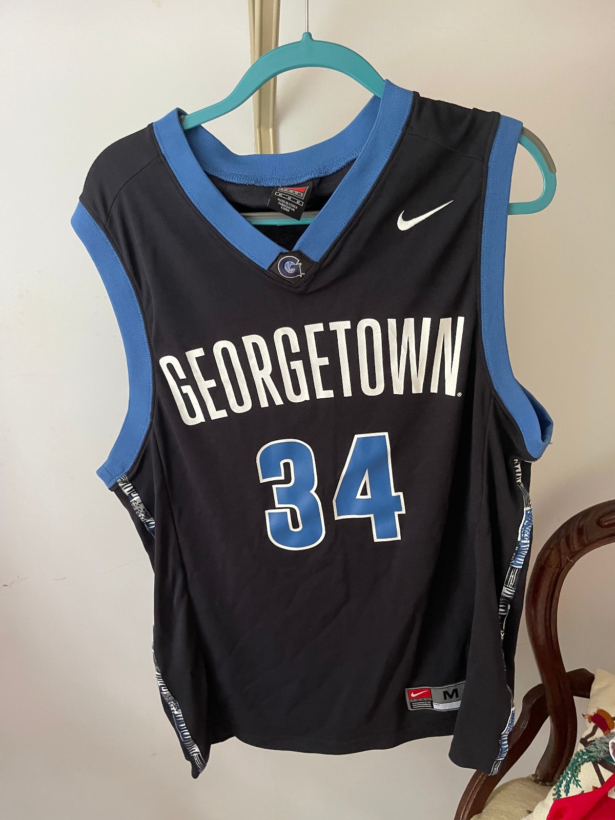 RARE - Medium - Mike Sweetney Georgetown NCAA College Jersey RARE - Medium - Mike Sweetney Georgetown NCAA College Jersey