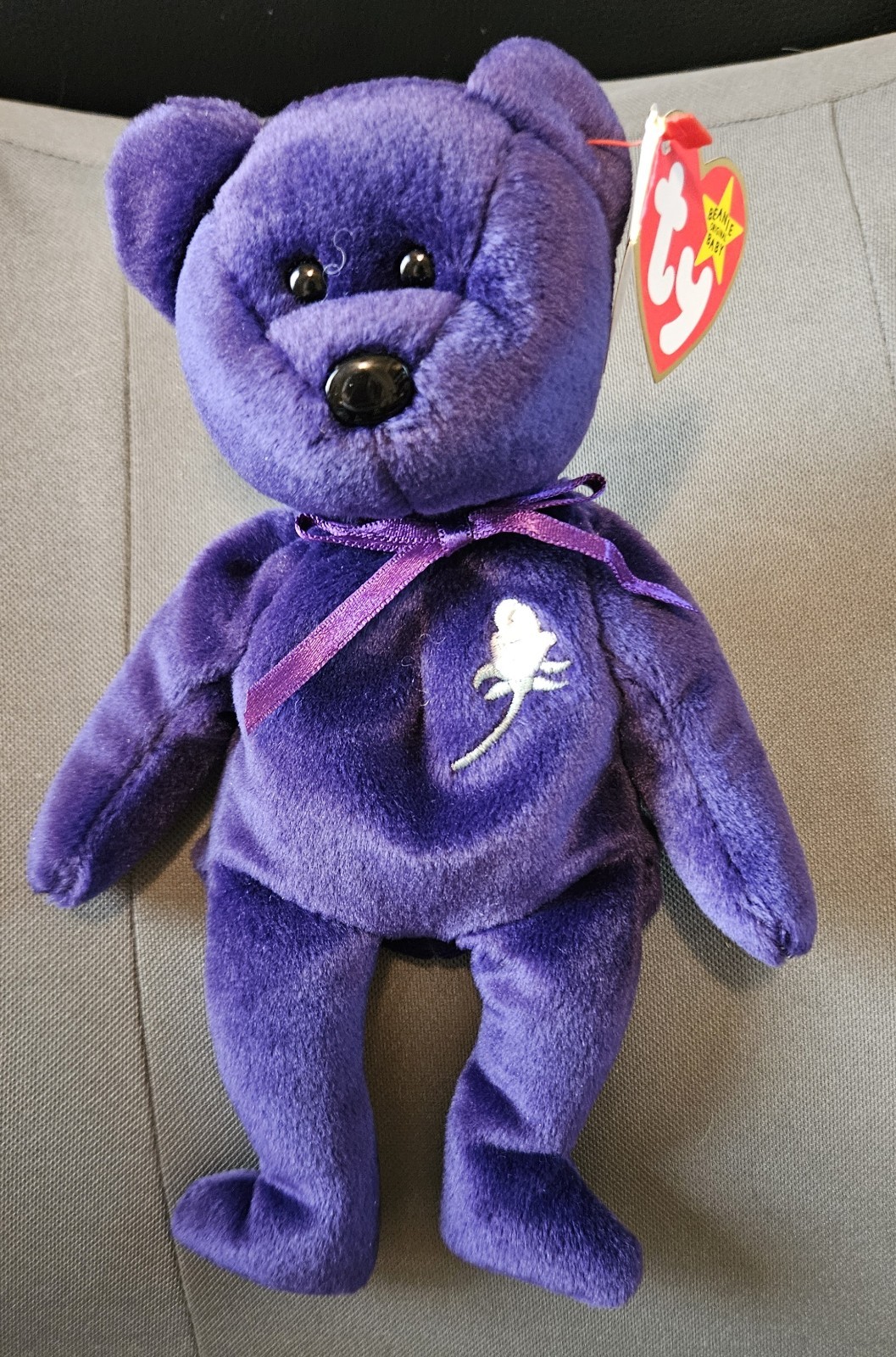 TY PRINCESS DIANA BEANIE BABY - TY PRINCESS DIANA BEANIE BABY -