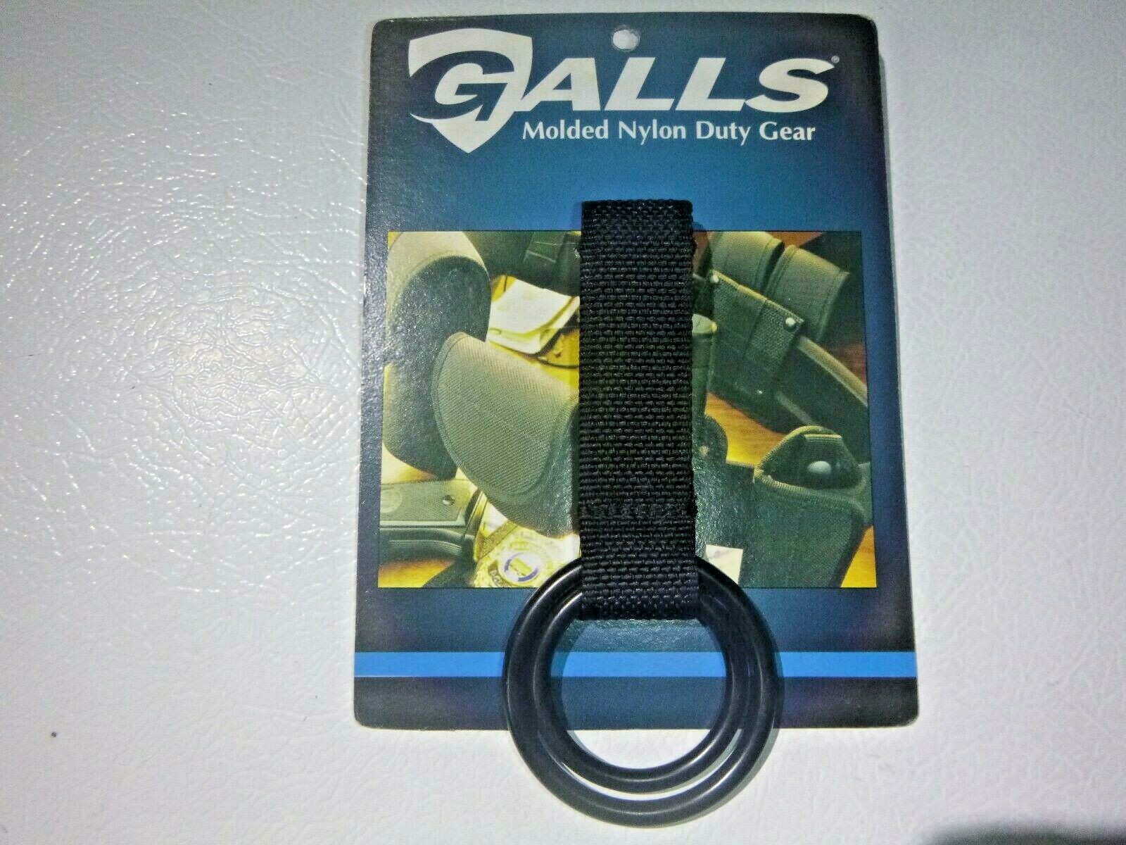 NEW Galls NP190 Black Molded Nylon Double Ring Flashlight Holder 1.5\ NEW Galls NP190 Black Molded Nylon Double Ring Flashlight Holder 1.5\
