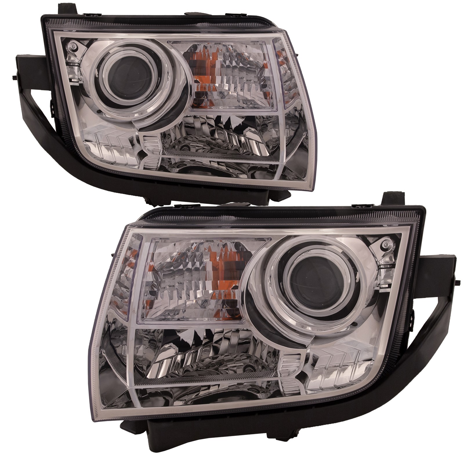 CAPA Certified Left and Right Headlight Set Fits 07-10 Lincoln MKX Halogen CAPA Certified Left and Right Headlight Set Fits 07-10 Lincoln MKX Halogen
