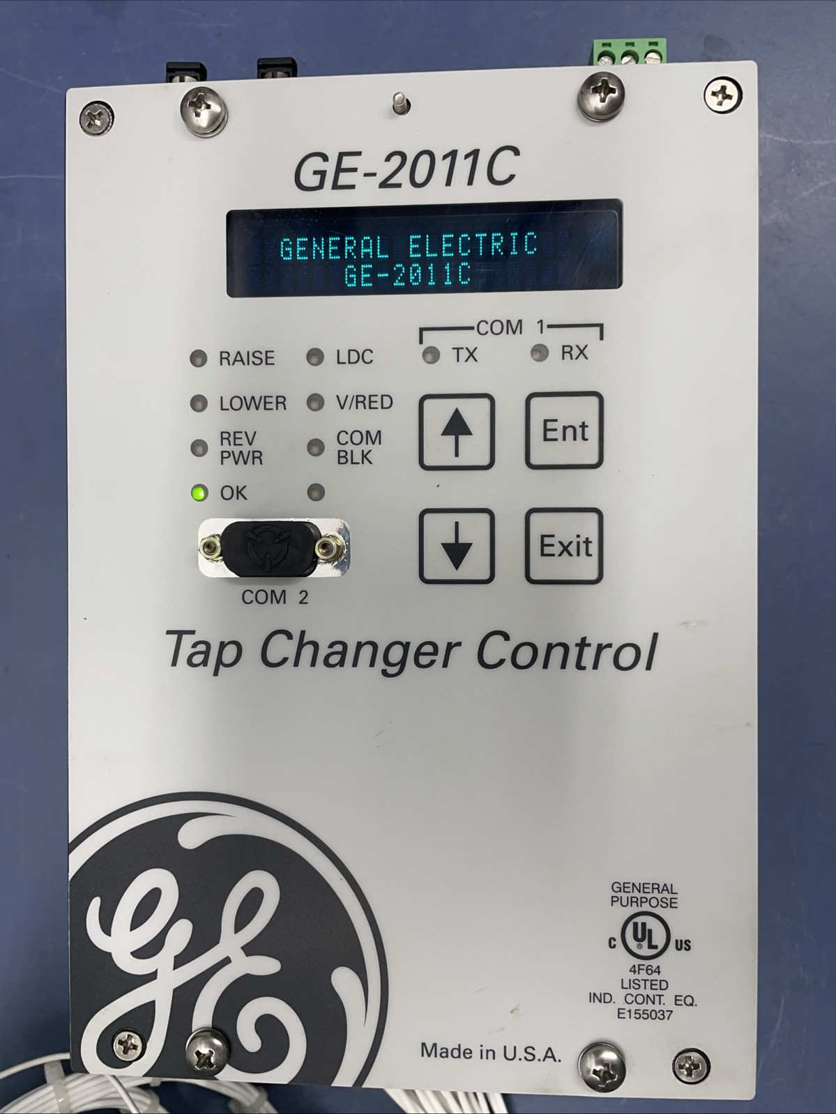 Tested GE-2011C -6SVTap Changer Control Tested GE-2011C -6SVTap Changer Control