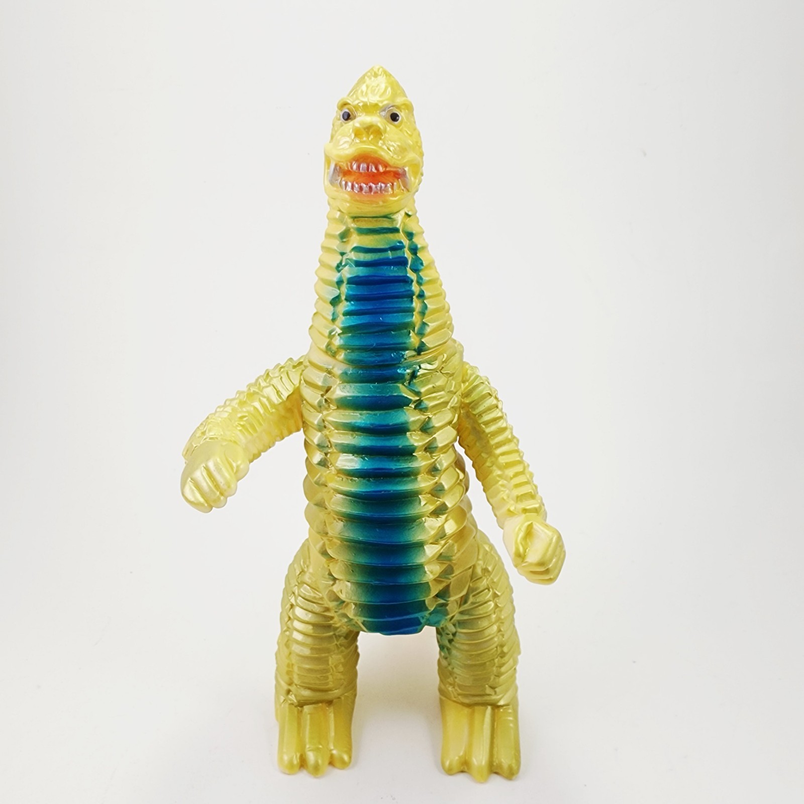 Vtg 1991 Bandai B-Club Bullmark Red King Ultraman 25th Anniversary Sofubi 9.5\