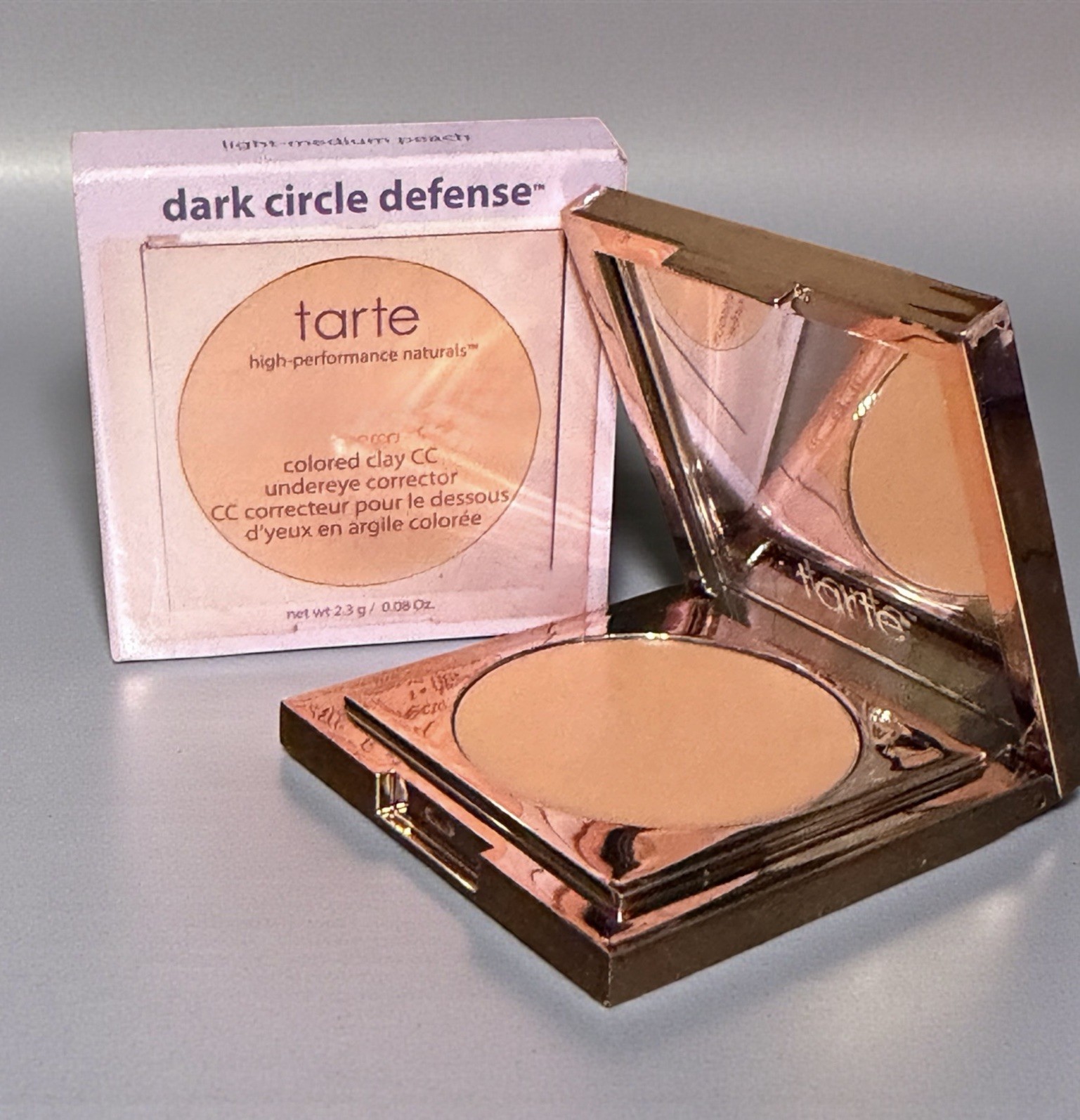 NIB~ Tarte Dark Circle Defense Under Eye Corrector Concealer LIGHT-MEDIUM PEACH NIB~ Tarte Dark Circle Defense Under Eye Corrector Concealer LIGHT-MEDIUM PEACH