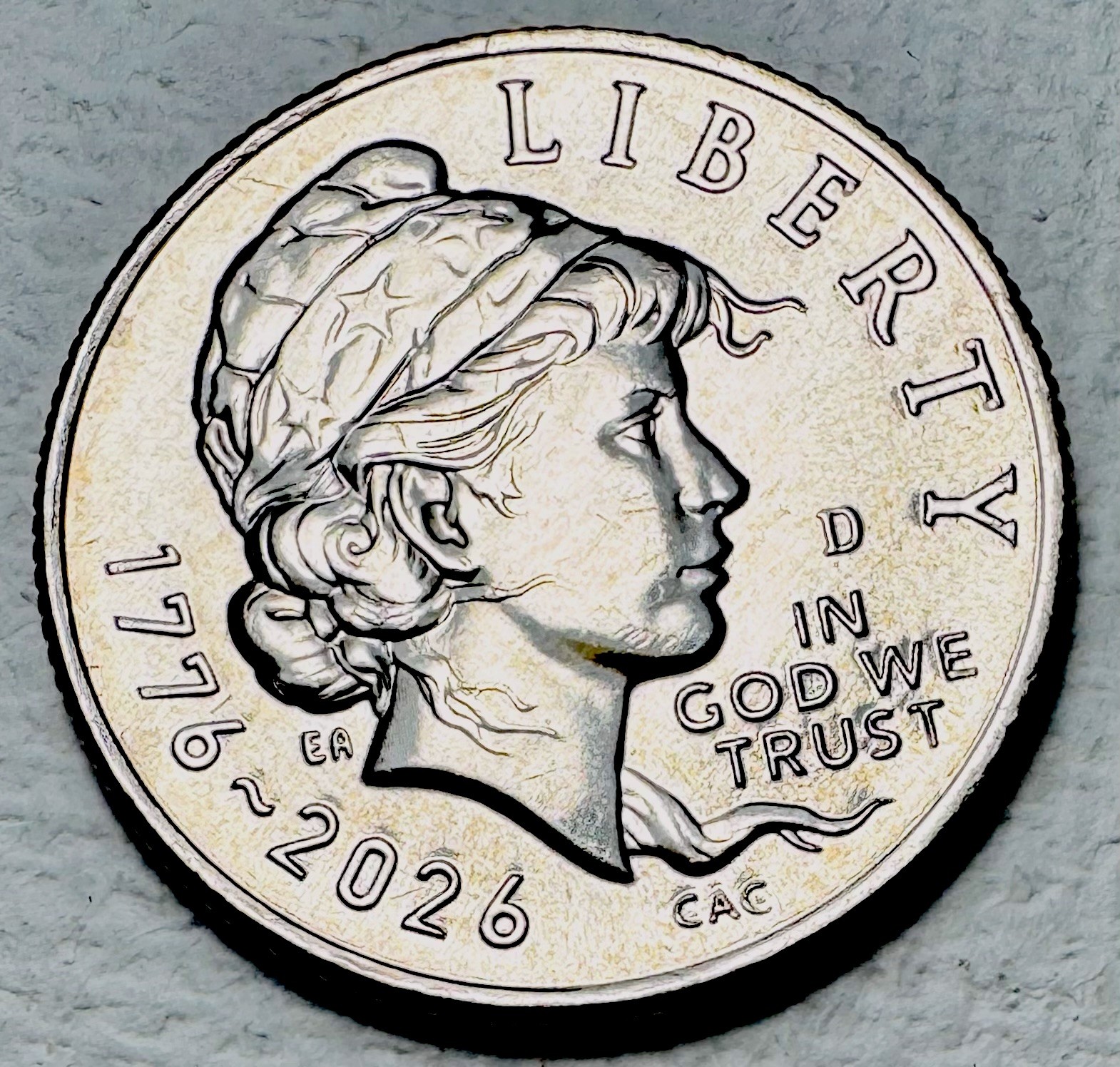 1776-2026 D Semiquincentennial Dime cac Clad Ms Uncirculated 1776-2026 D Semiquincentennial Dime cac Clad Ms Uncirculated