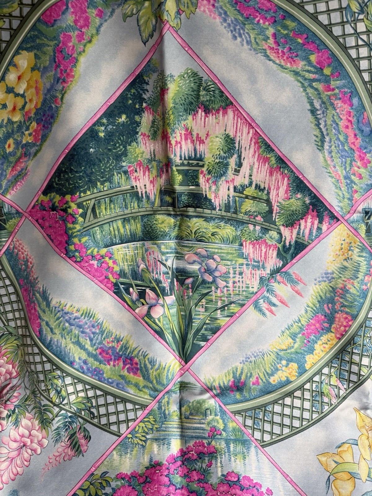 RARE HERMES Silk Scarf \