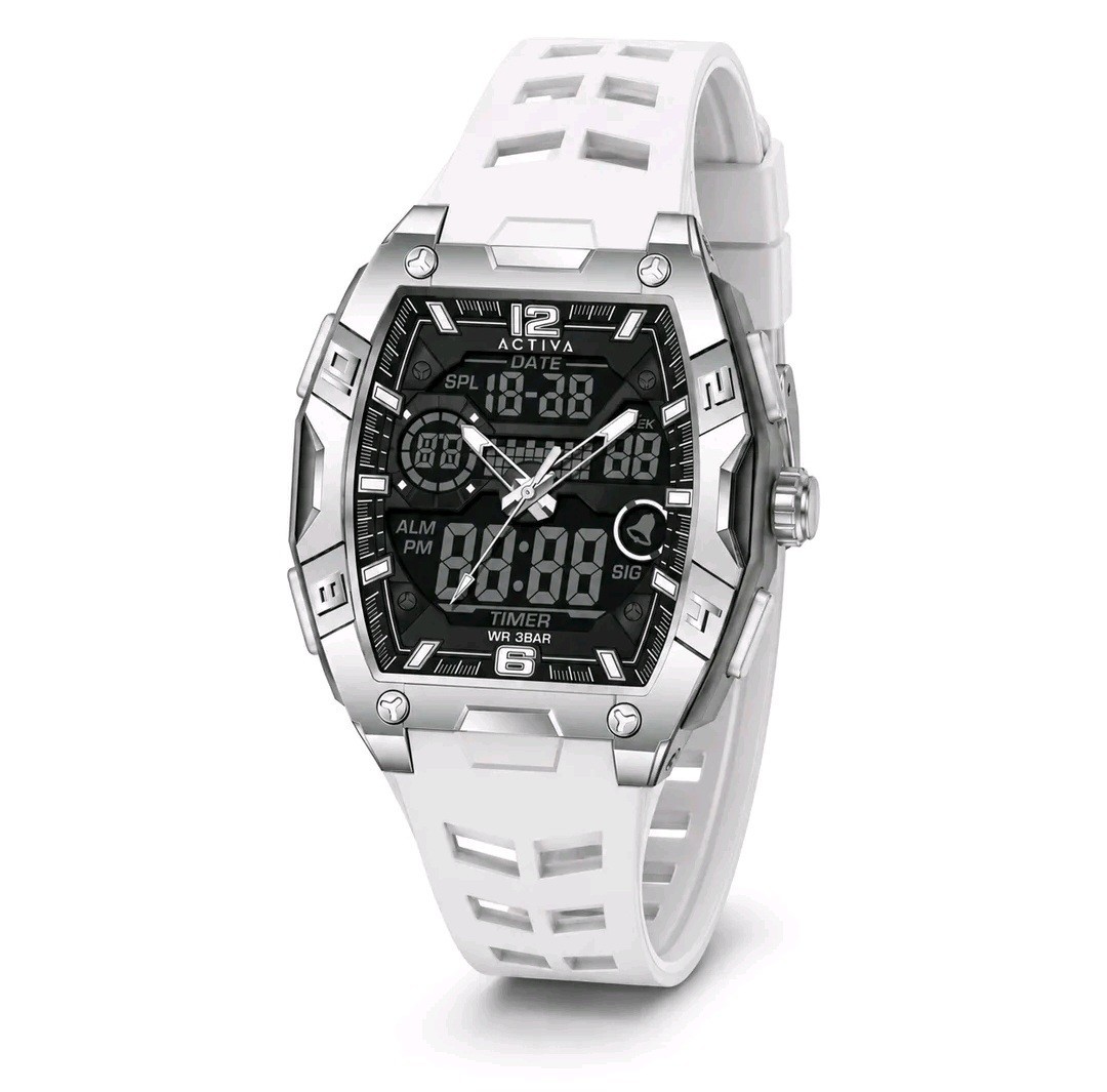 βπ₯ Activa Venzis X Invicta ACW8131-001 Men\'s Watch 50mm White NWT and Box βπ₯ Activa Venzis X Invicta ACW8131-001 Men\'s Watch 50mm White NWT and Box