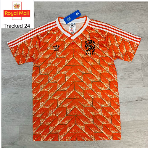 Holland Netherlands Nike Original Kit 1988 Home Retro Jersey (S-XXL)