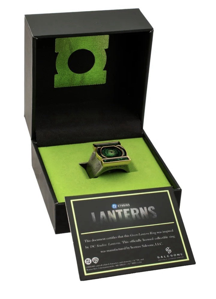 DC Shop Lanterns Ring Size 12 Exclusive Comic Con SDCC NYCC 2026 hbo tv DC Shop Lanterns Ring Size 12 Exclusive Comic Con SDCC NYCC 2026 hbo tv