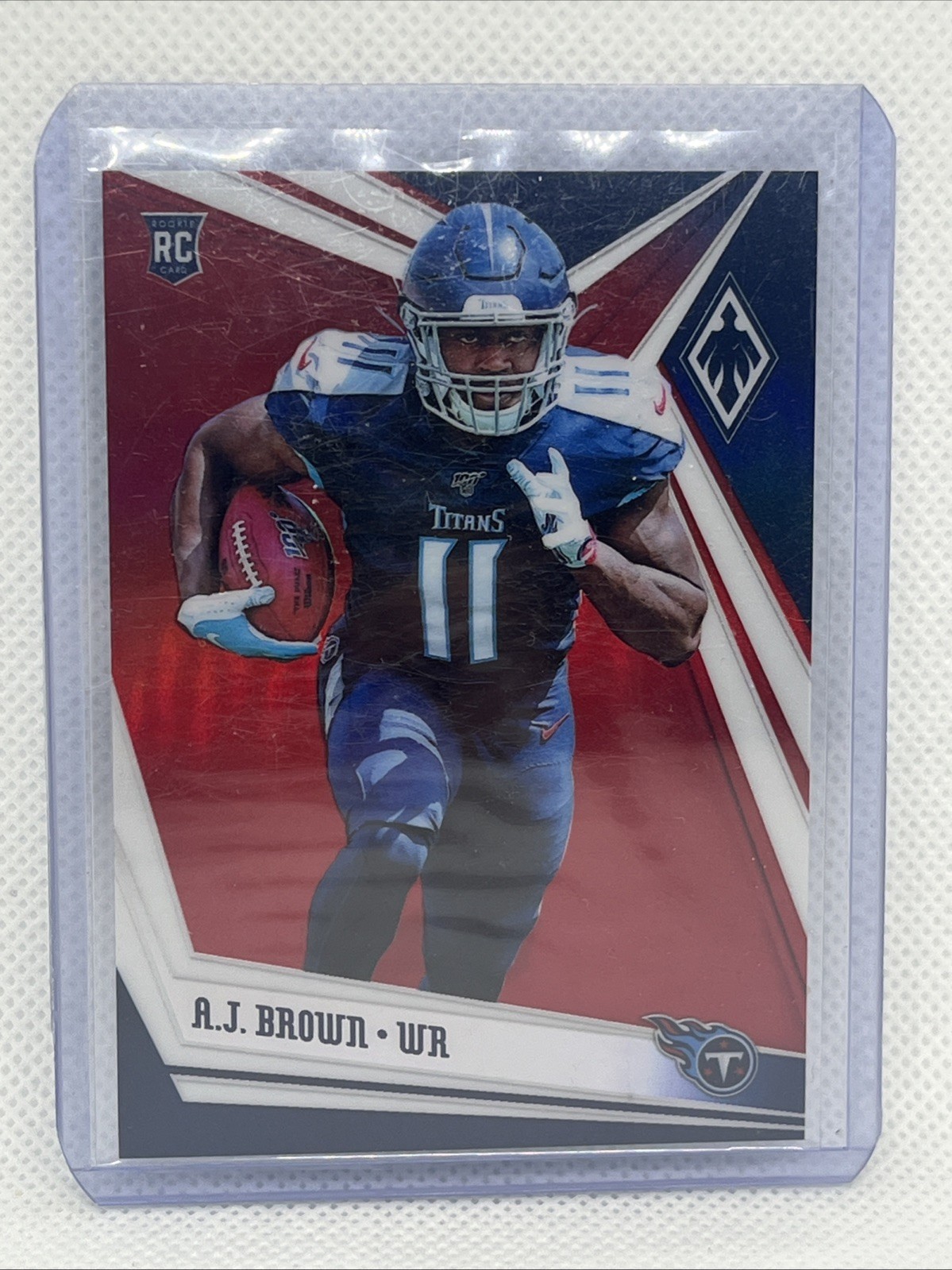 2019 Panini Phoenix - Rookies A.J. Brown #111 Red /299 (RC) 2019 Panini Phoenix - Rookies A.J. Brown #111 Red /299 (RC)
