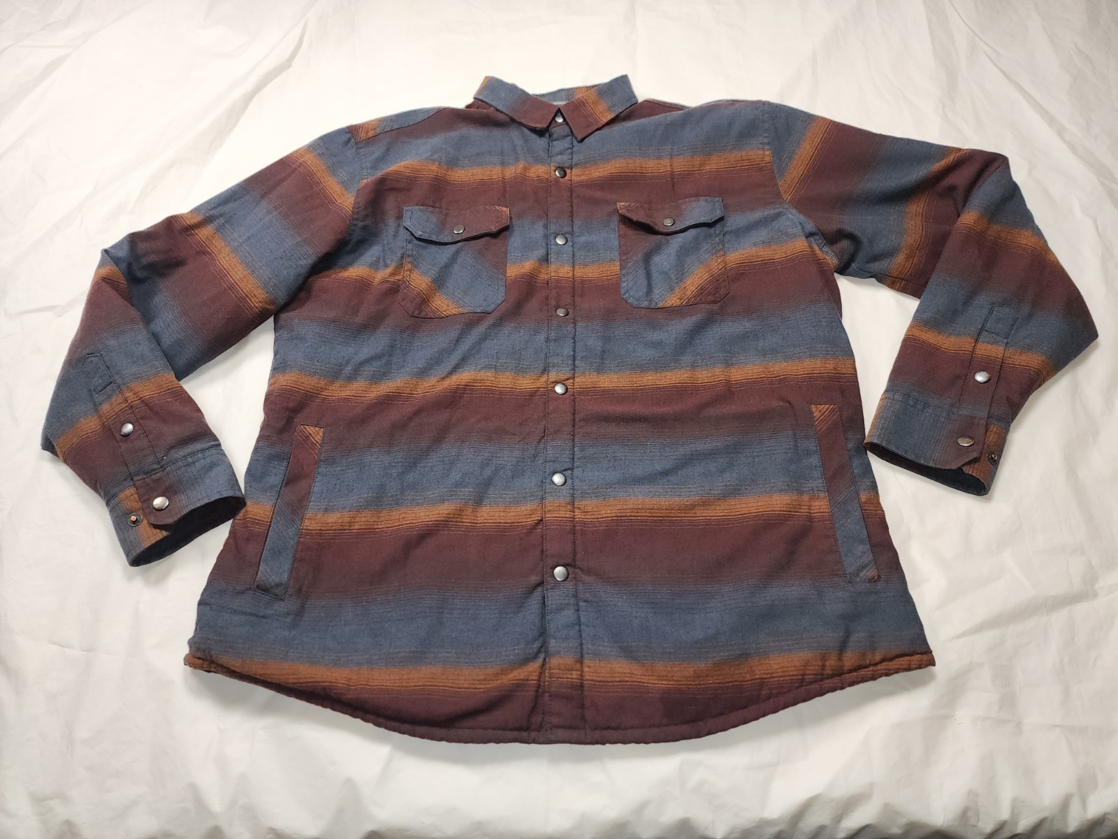 KUHL Men\'s Joyrydr Shirt-Jacket Fleece-Lined Insulated FLANNEL-LINED Multicolor
