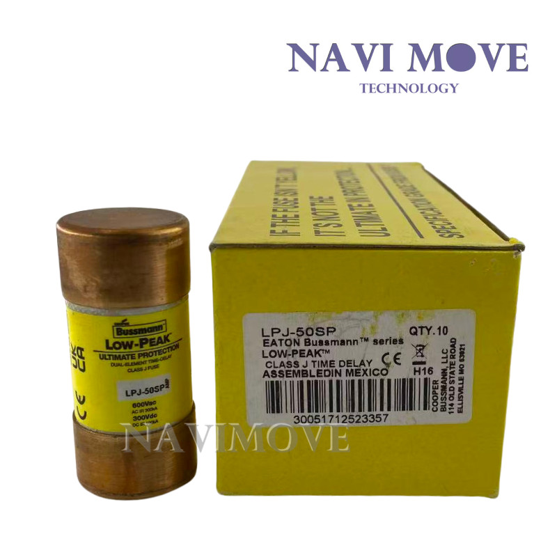 10PCS/Box New Bussmann LPJ-50SP LPJ50SP 50A 600Vac LOW-PEAK Time-delay Fuse USA 10PCS/Box New Bussmann LPJ-50SP LPJ50SP 50A 600Vac LOW-PEAK Time-delay Fuse USA