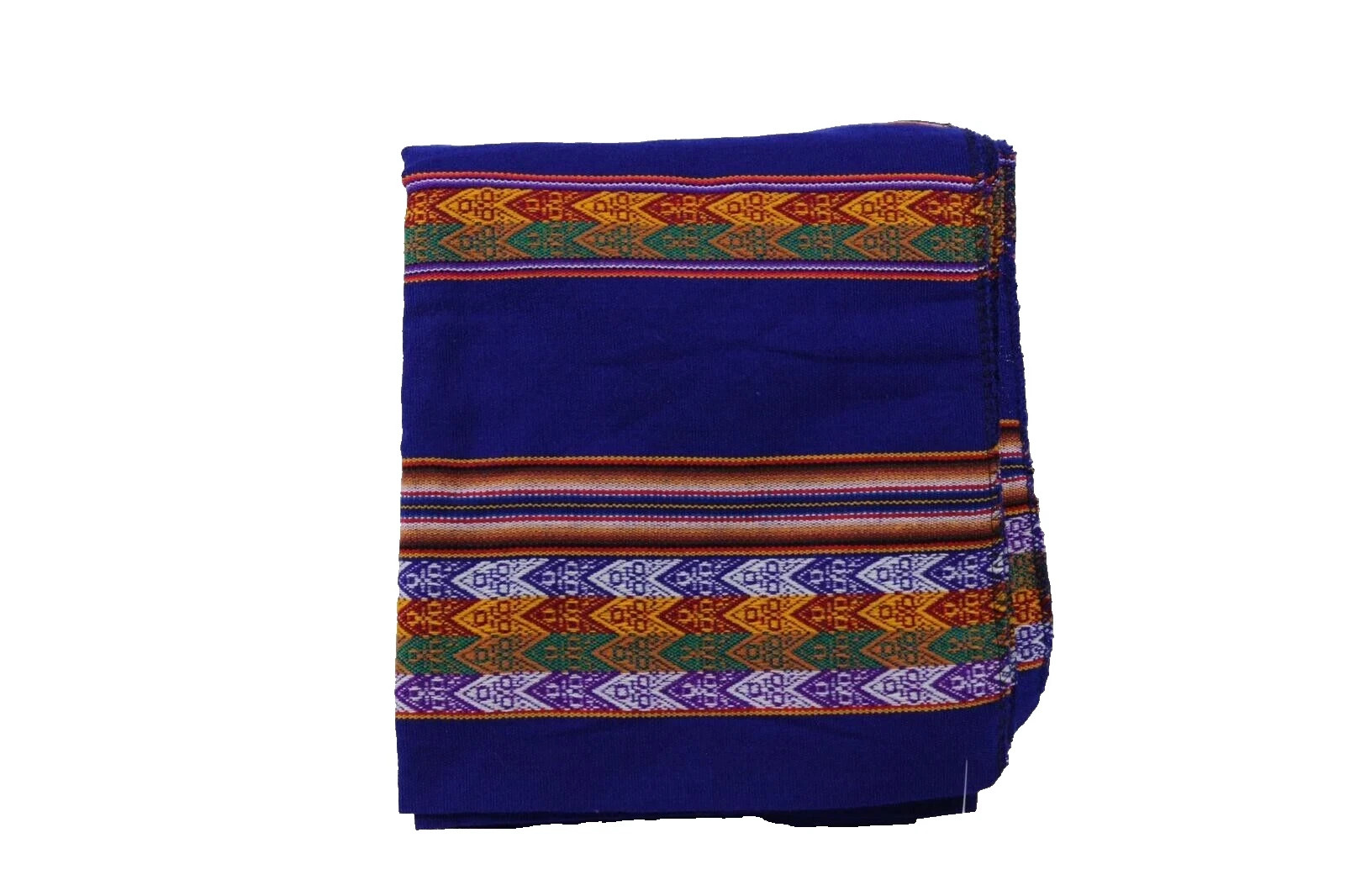 Authentic Peruvian Aguayo Blanket - Handwoven Andean Textile Authentic Peruvian Aguayo Blanket - Handwoven Andean Textile