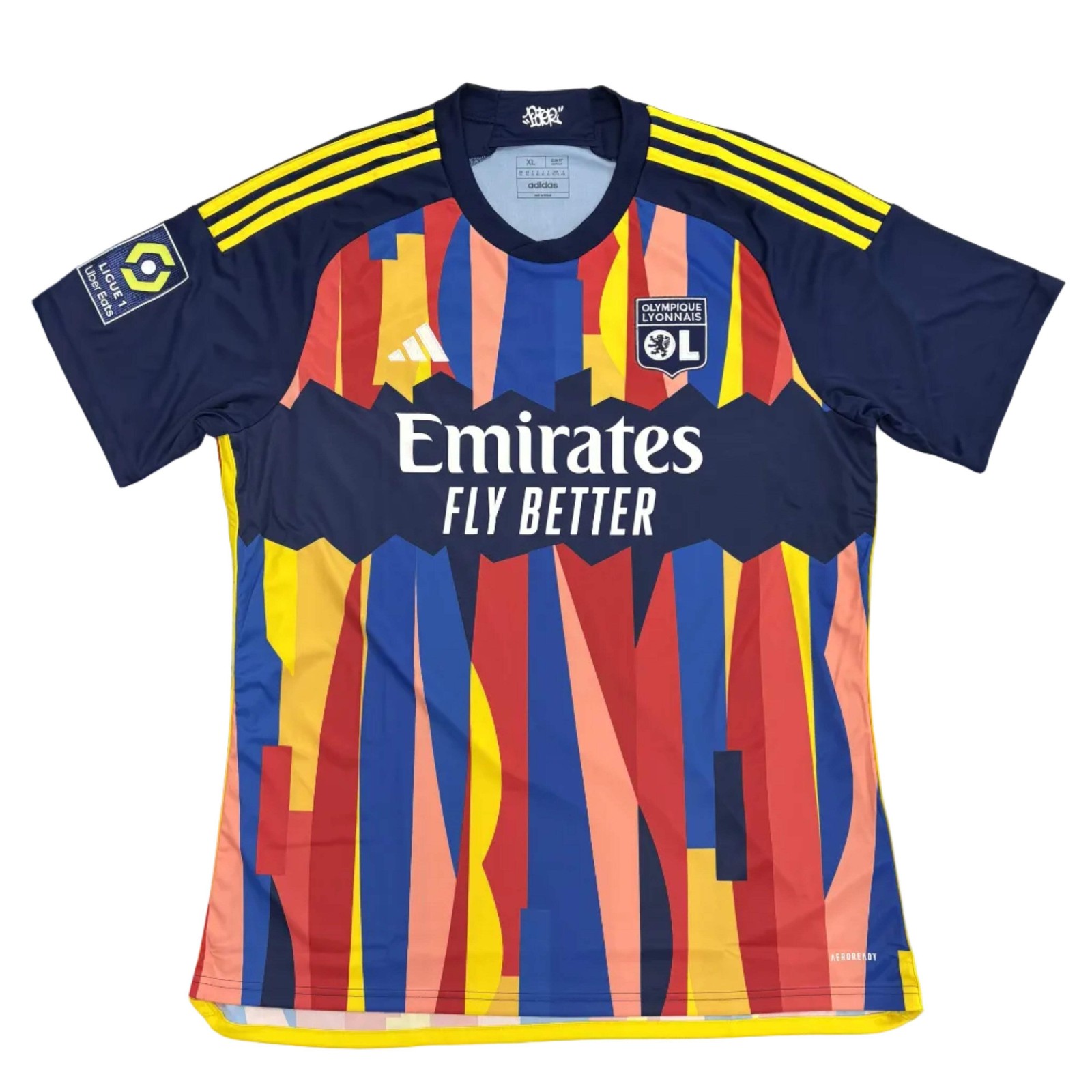 Olympique Lyon 2023-24 Fofana Third Kit Adidas (XL) BNWT