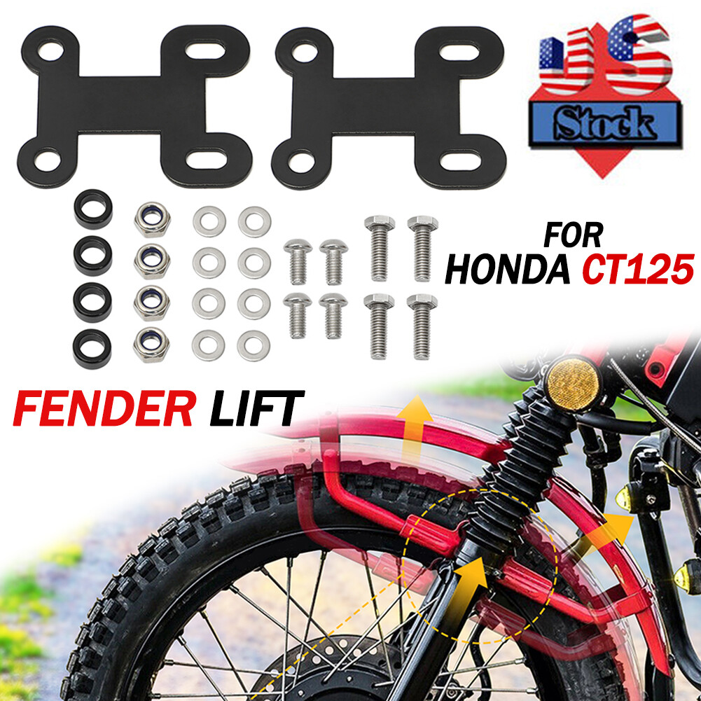 Front Fender Lift Up Kit For Honda CT125 CT 125 Trail 125 Hunter Cub 2020 - 2022