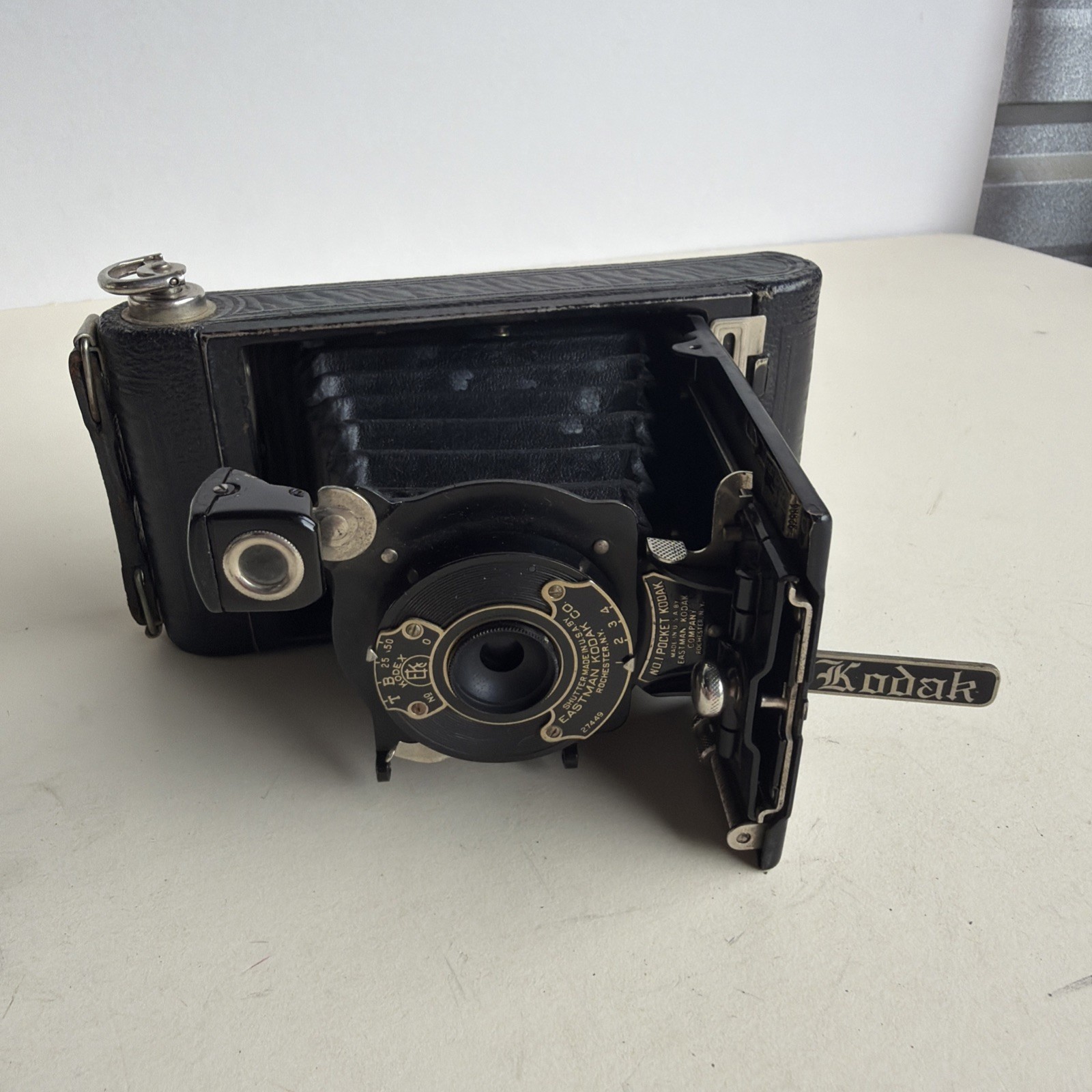 Antique Camera Eastman Kodak Autographic No.1A  Folding Pocket Camera VTG