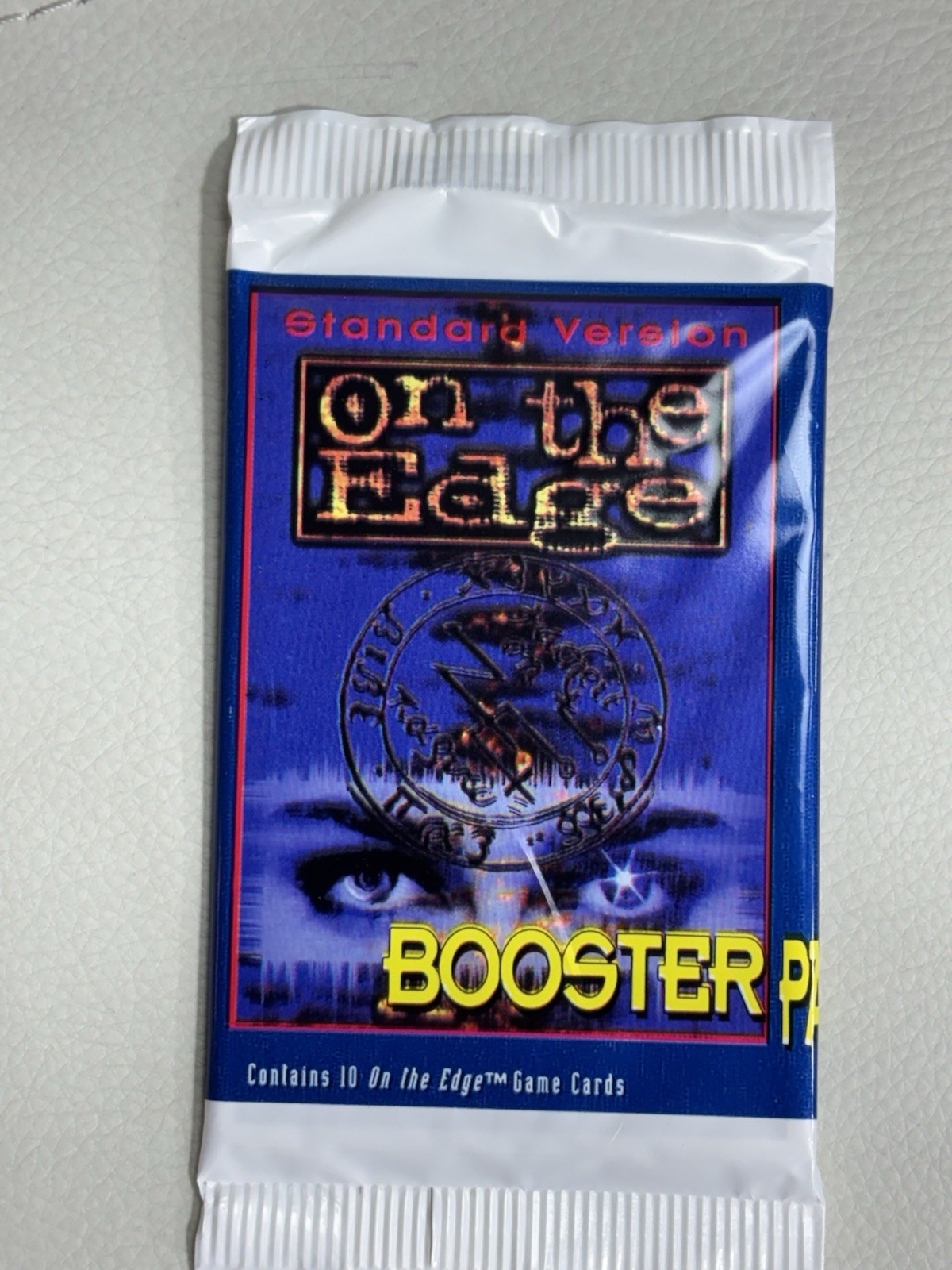 ON THE EDGE TCG by Atlas Games UNOP 10 Card BOOSTER PACK 1995 Standard Version