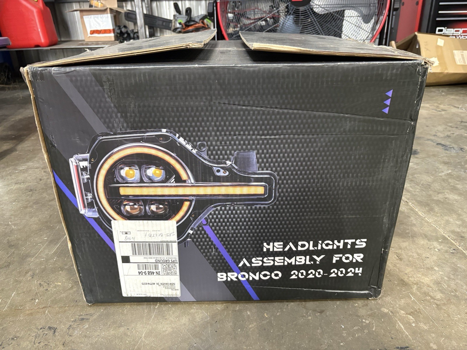 2020 - 2024 Ford Bronco LED Color Changing Headlights 2020 - 2024 Ford Bronco LED Color Changing Headlights