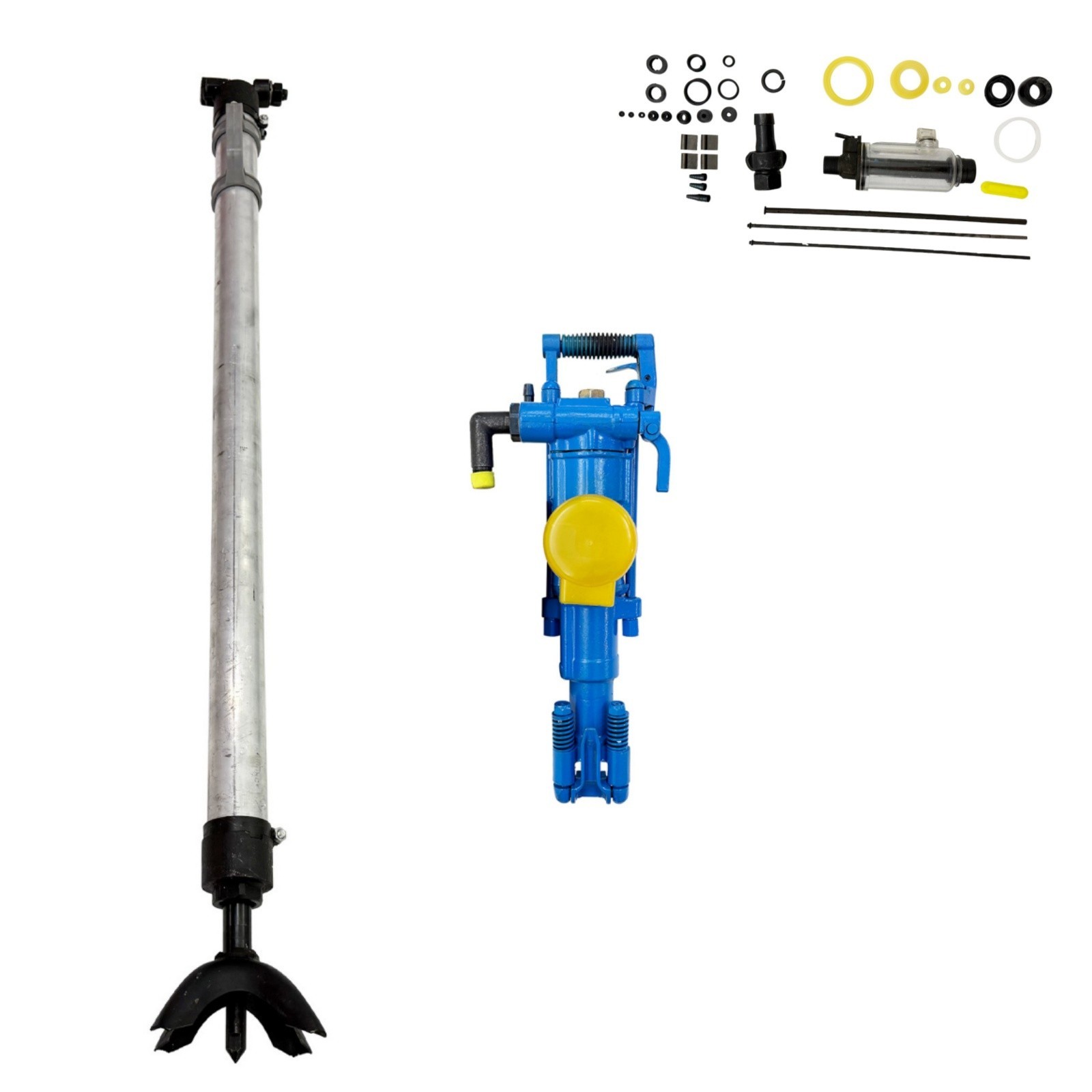 YT29 Rock Drill Tunnel Mining Special Pneumatic Rock Drill  5m Drilling Depth